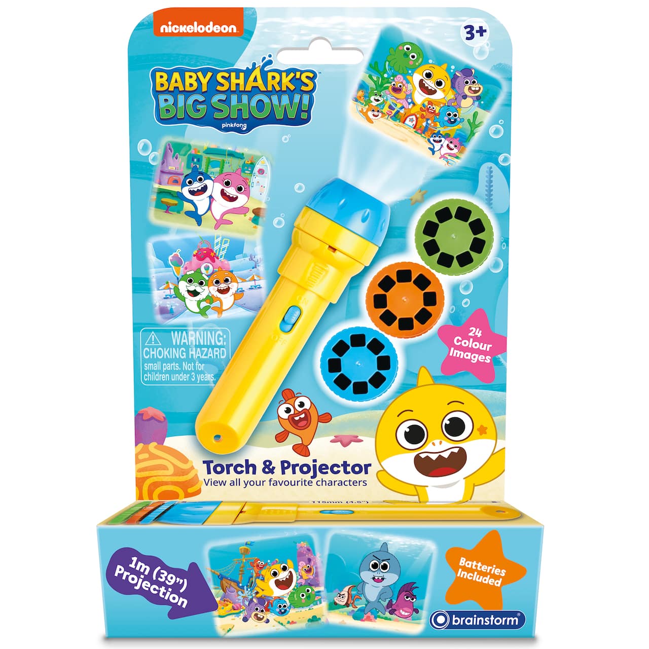 Brainstorm® Baby Shark's Big Show! Torch & Projector